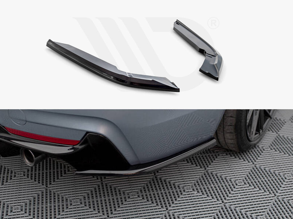 Rear Side Splitters V.4 BMW 4 Coupe M-Pack F32