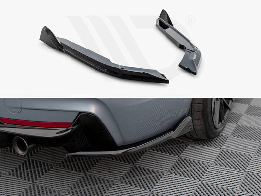 Rear Side Splitters V.5 BMW 4 Coupe M-Pack F32