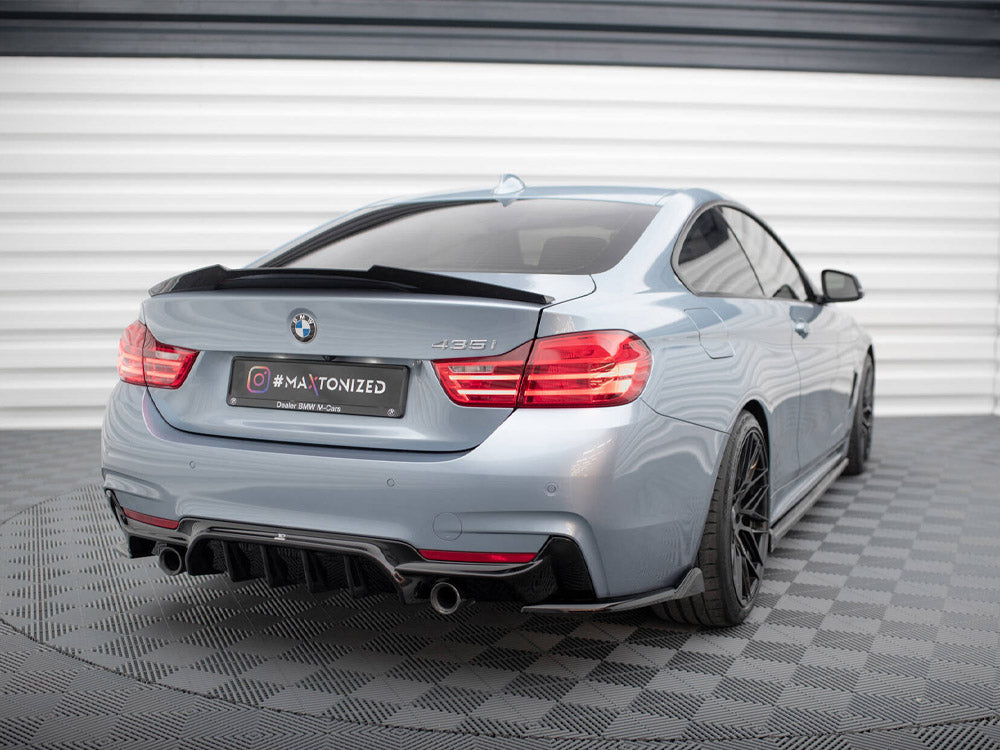 Rear Side Splitters V.5 BMW 4 Coupe M-Pack F32