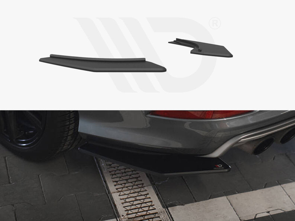 Street Pro Rear Side Splitters Audi S3 Sedan 8V