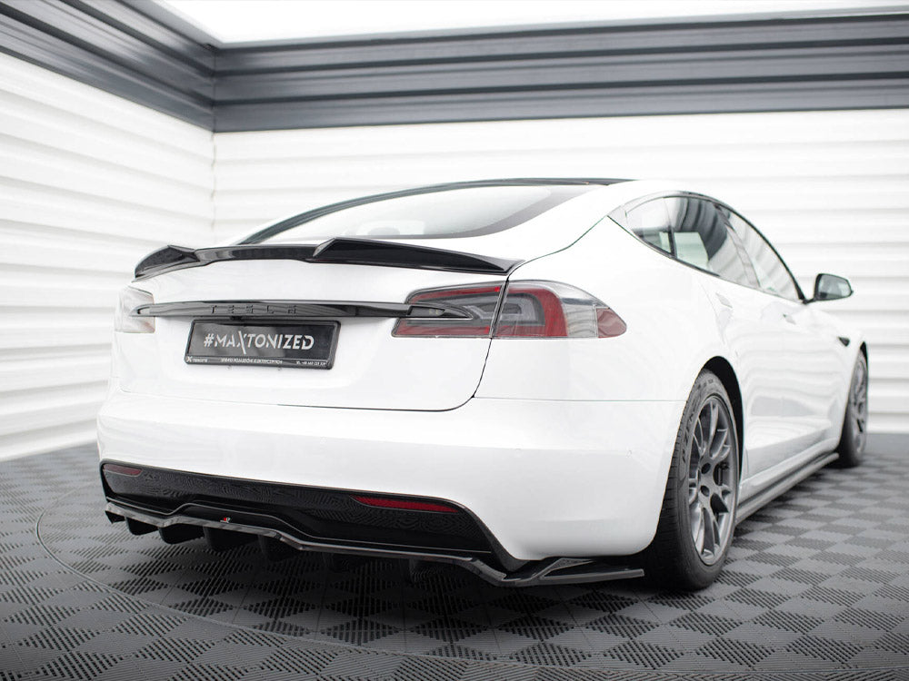 Spoiler CAP 3D Tesla Model S Plaid Mk1 Facelift