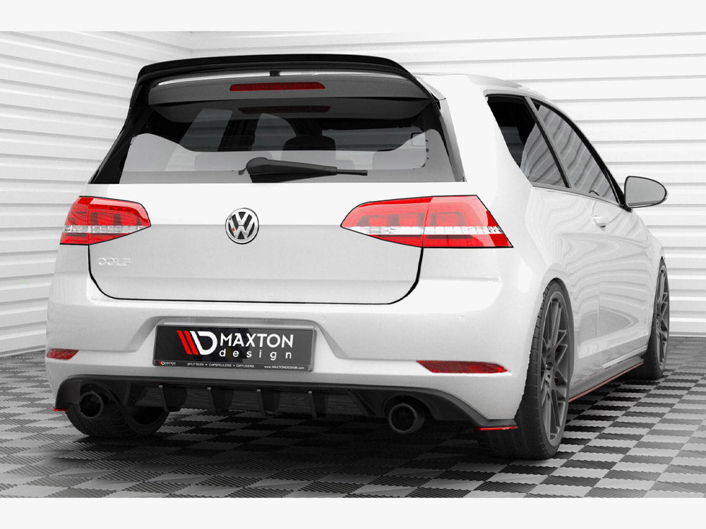 Rear Side Splitters V.2 Volkswagen Golf GTI Mk7 Facelift