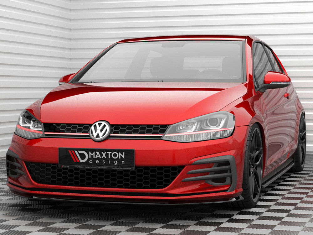 Front Splitter V.3 Volkswagen Golf GTI Mk7 Facelift