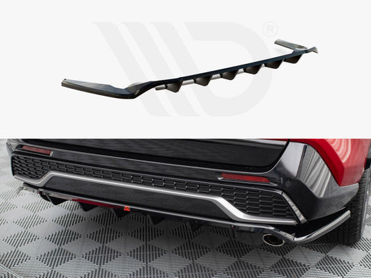 Central Rear Splitter (Vertical Bars) Toyota RAV4 GR Sport Mk5