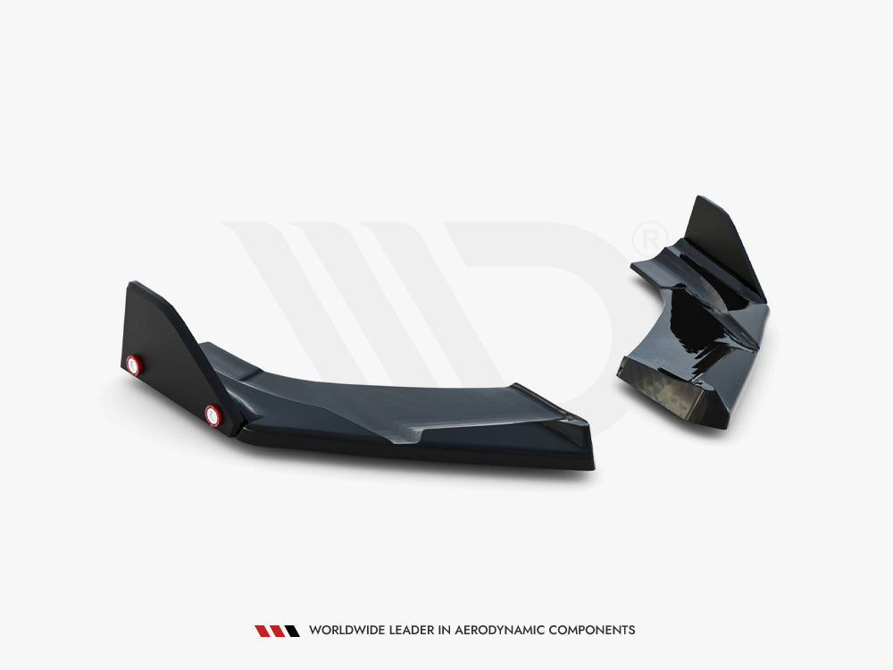 Rear Side Splitters V.4 + Flaps Hyundai I30 N Hatchback Mk3 Facelift