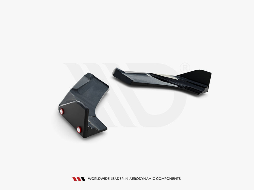 Rear Side Splitters V.4 + Flaps Hyundai I30 N Hatchback Mk3 Facelift