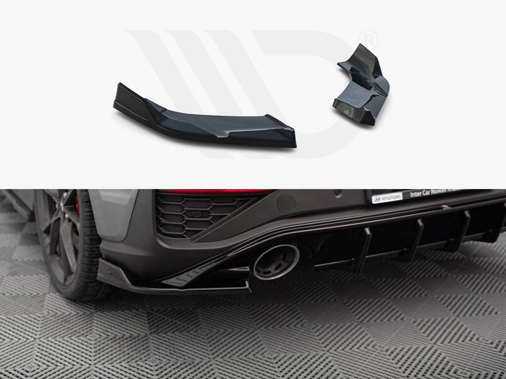 Rear Side Splitters V.6 Hyundai I30 N Hatchback Mk3 Facelift