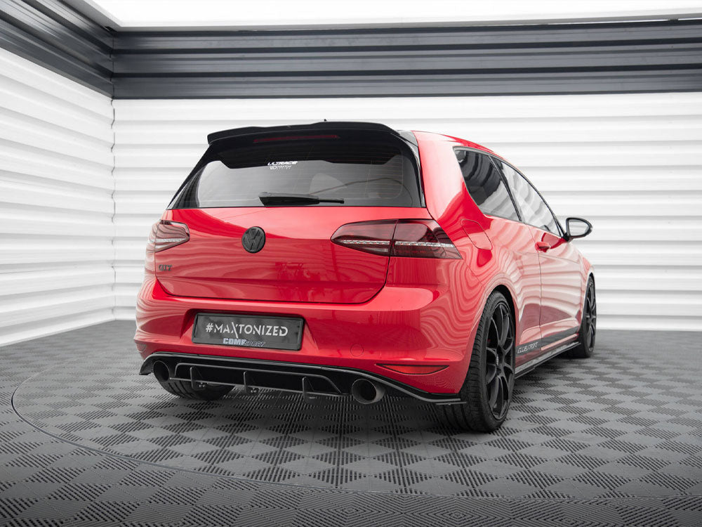 Spoiler CAP V.3 Volkswagen Golf 7 / 7 Facelift R / R-Line / GTI / GTD