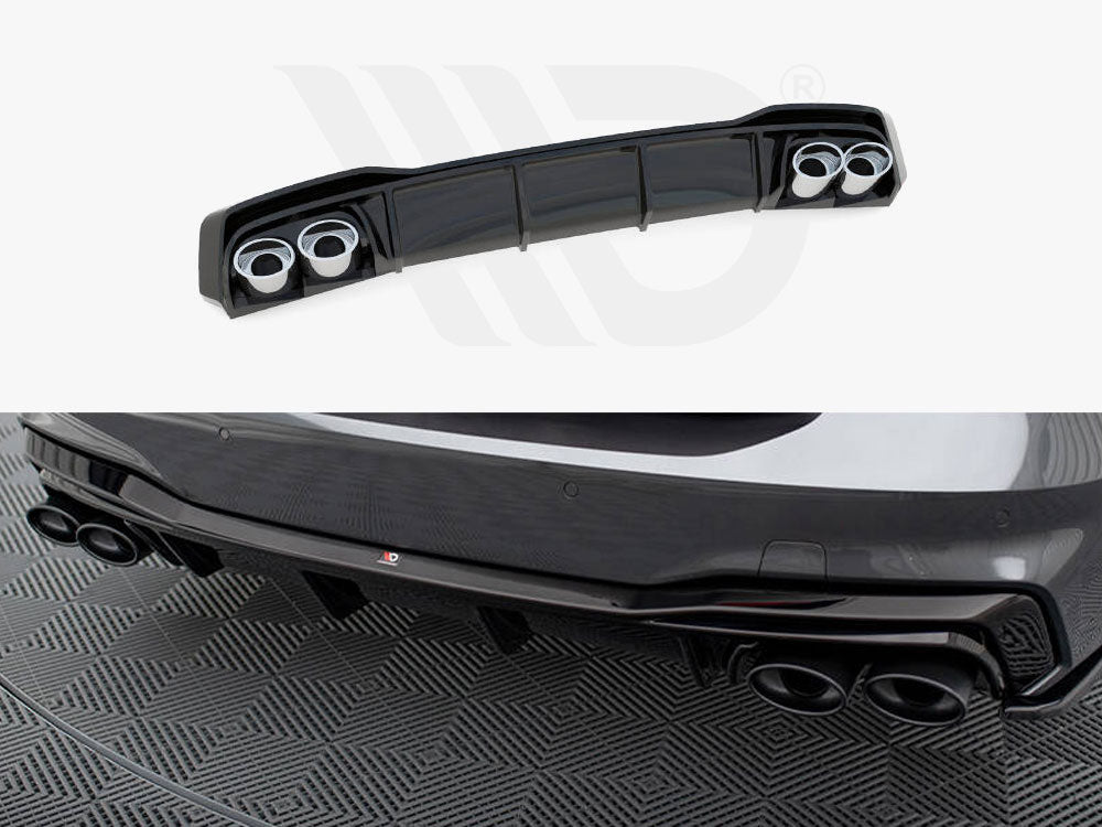 Rear Valance + Exhaust Ends Imitation Audi A7 S-Line C8 / S7 C8