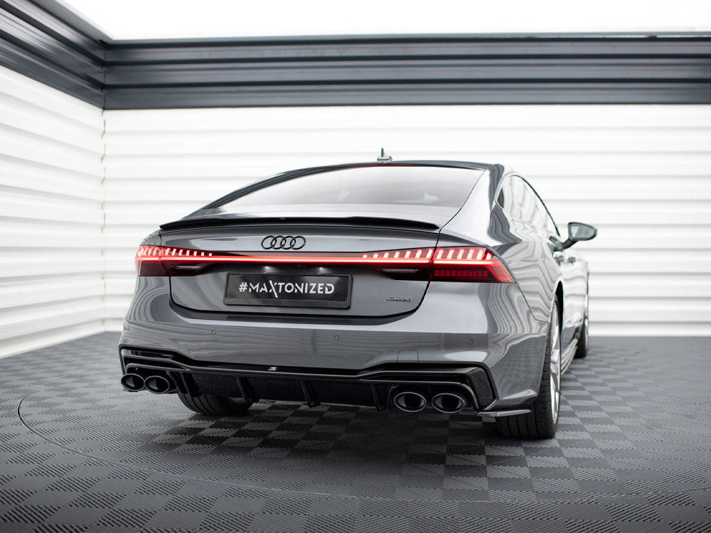 Rear Valance + Exhaust Ends Imitation Audi A7 S-Line C8 / S7 C8