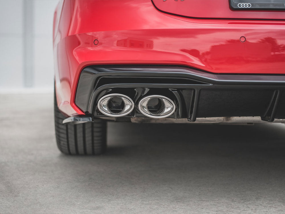 Rear Valance + Exhaust Ends Imitation Audi A7 S-Line C8 / S7 C8