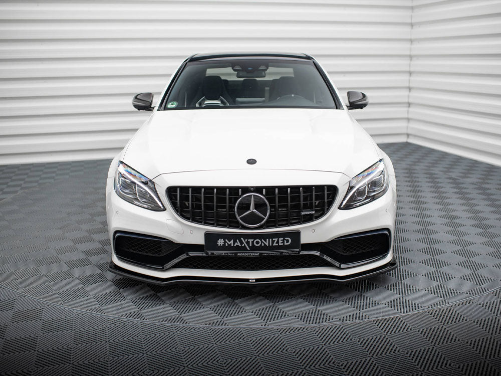 Front Splitter V.1 Mercedes-AMG C63 Sedan / Estate W205 / S205