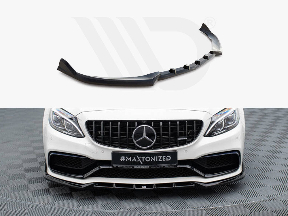 Front Splitter V.2 Mercedes-AMG C63 Sedan / Estate W205 / S205