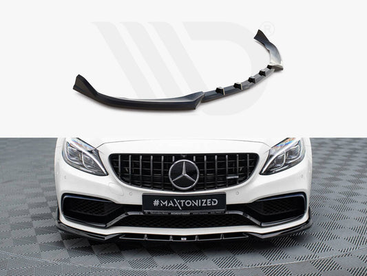 Front Splitter V.2 Mercedes-AMG C63 Sedan / Estate W205 / S205