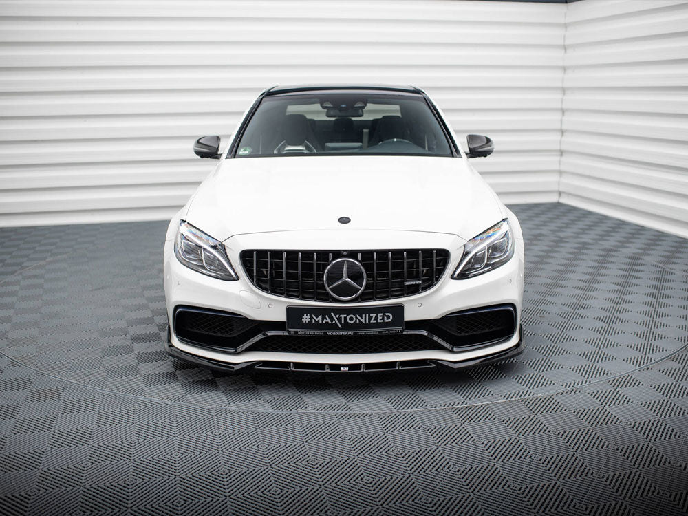 Front Splitter V.2 Mercedes-AMG C63 Sedan / Estate W205 / S205