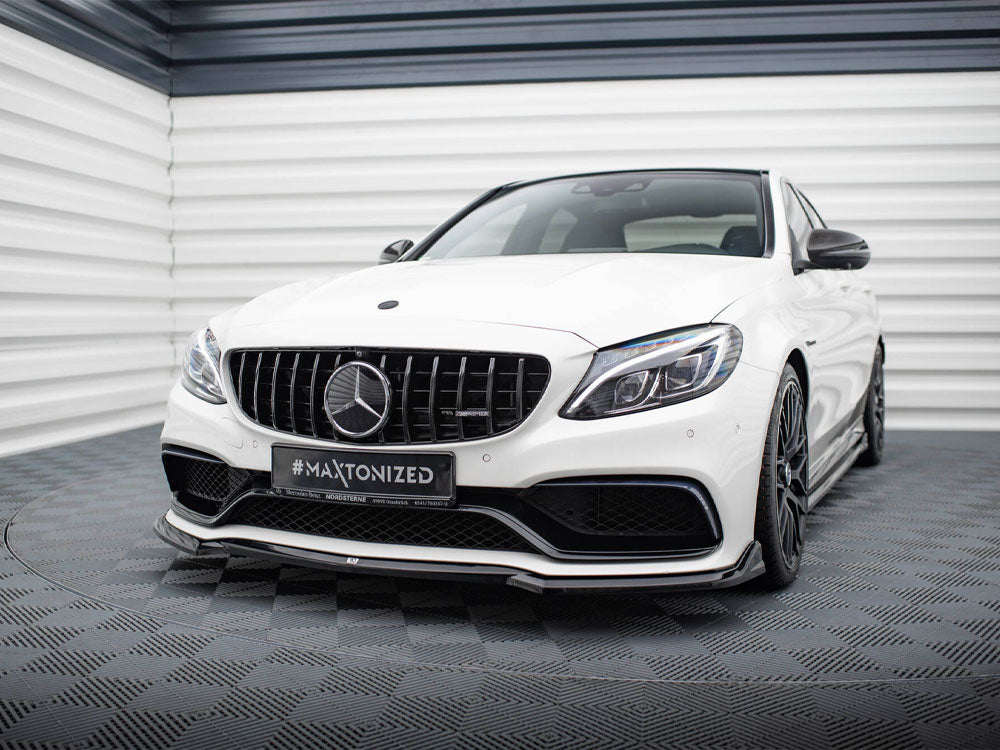 Front Splitter V.3 Mercedes-AMG C63 Sedan / Estate W205 / S205