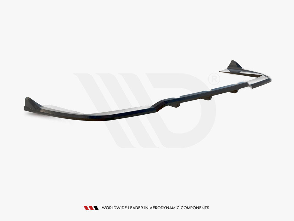 Central Rear Splitter (Vertical Bars) Mercedes-AMG C63 Sedan / Estate W205 / S205