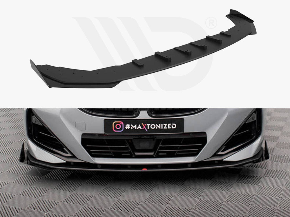 Street PRO Front Splitter + Flaps BMW 2 Coupe M-Pack / M240i G42