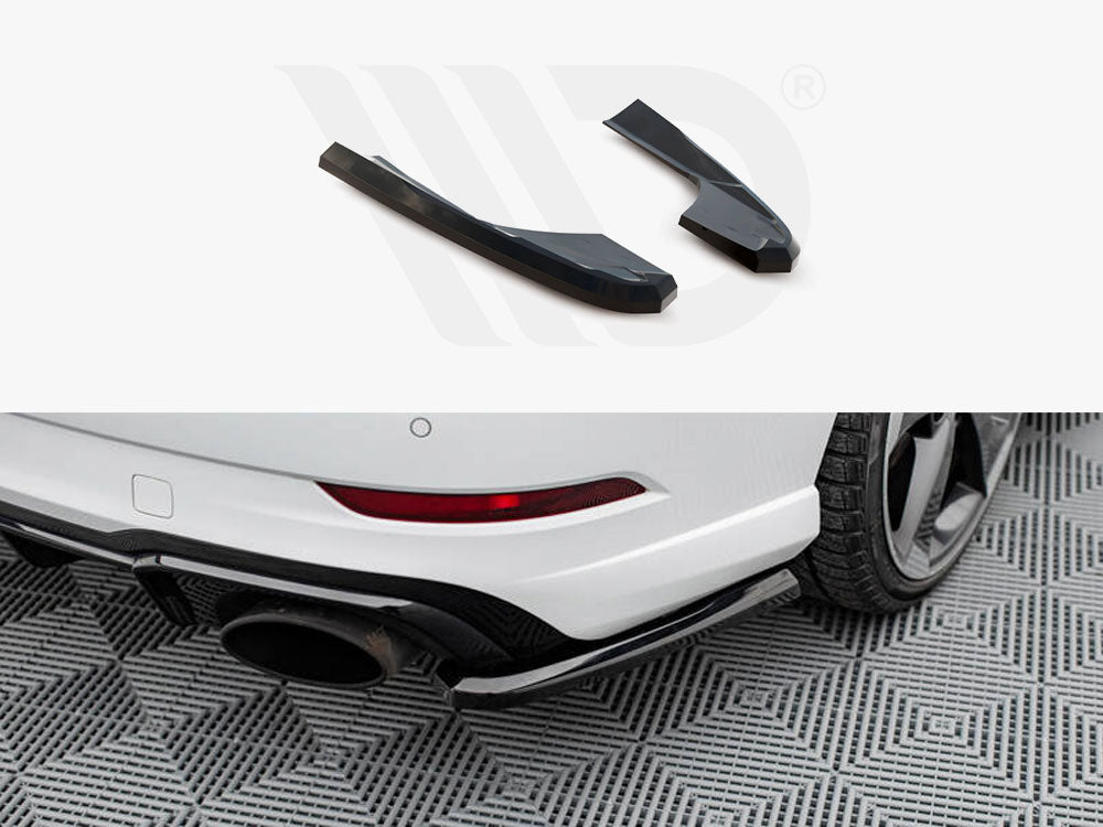 Rear Side Splitters V.2 Audi RS3 Sedan 8V Facelift