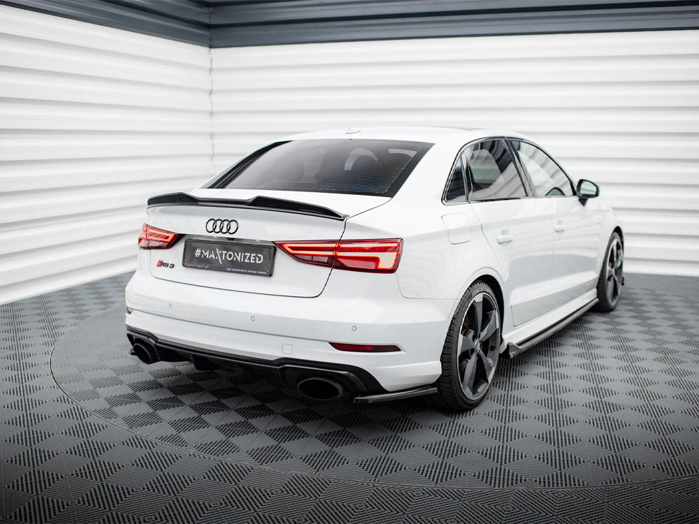 Rear Side Splitters V.2 Audi RS3 Sedan 8V Facelift