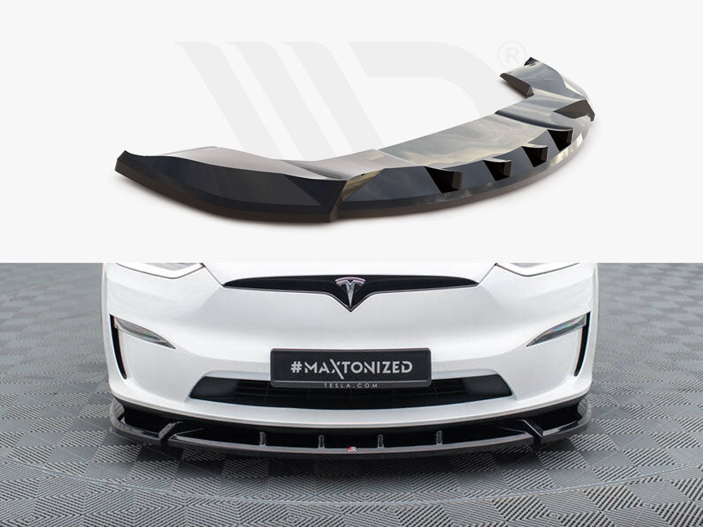 Front Splitter V.2 Tesla Model X Mk1 Facelift