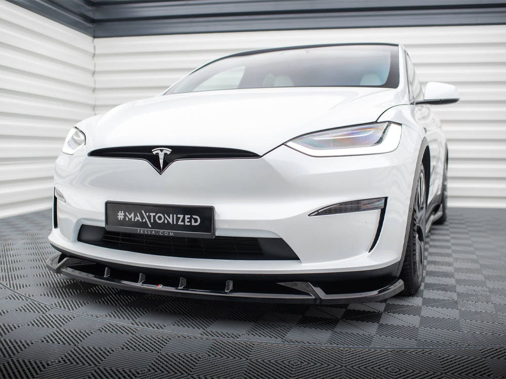 Front Splitter V.2 Tesla Model X Mk1 Facelift