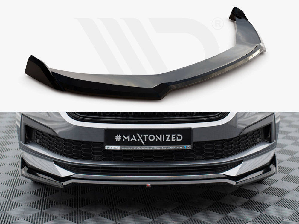 Front Splitter V.2 Skoda Kodiaq Sportline Mk1 Facelift