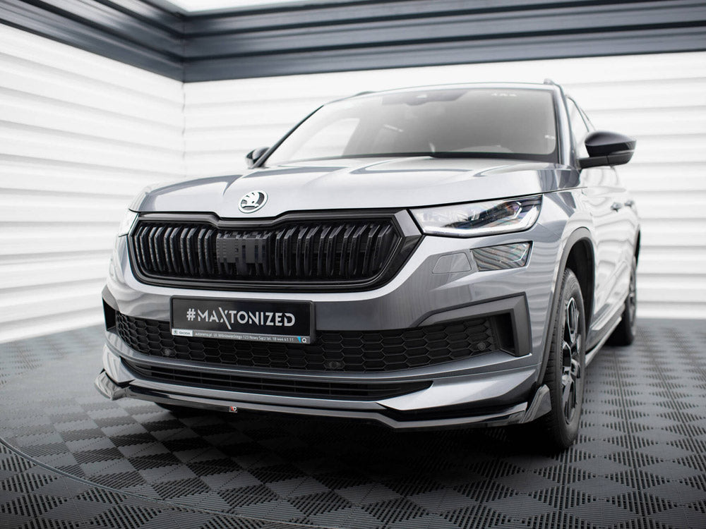 Front Splitter V.2 Skoda Kodiaq Sportline Mk1 Facelift