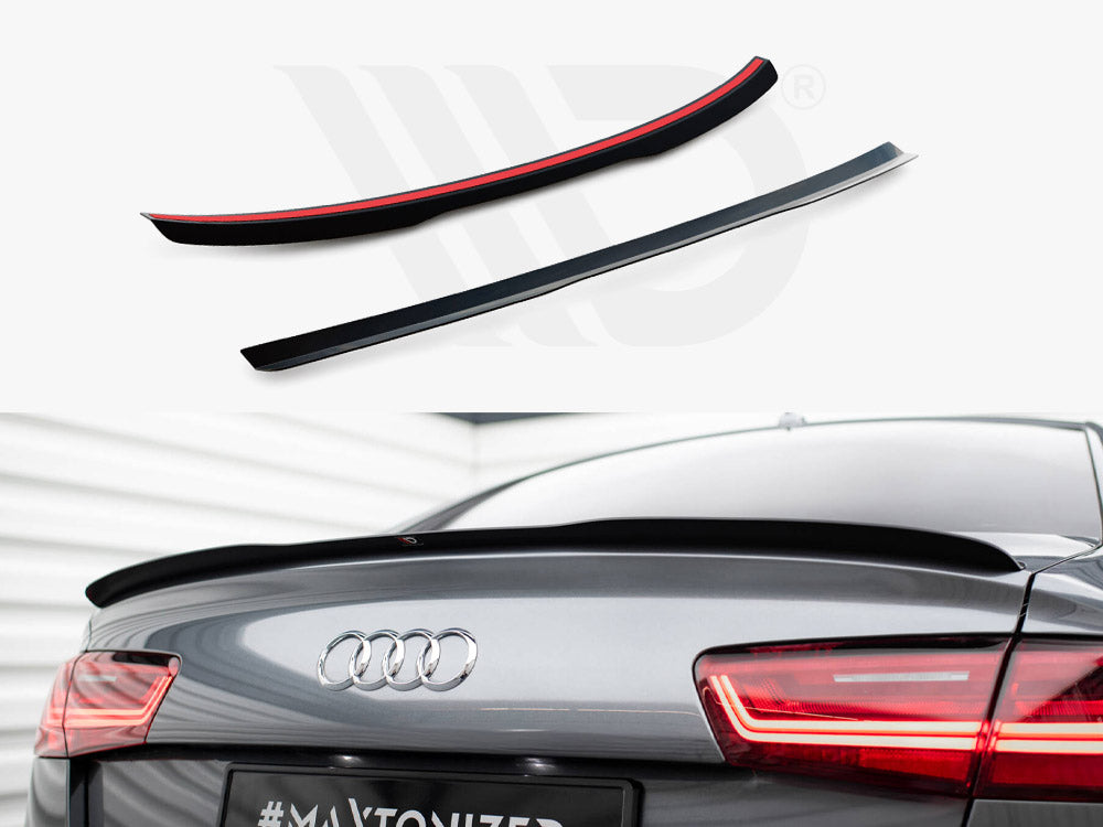 Spoiler CAP Audi A6 / A6 S-line C7 / C7 FL Sedan