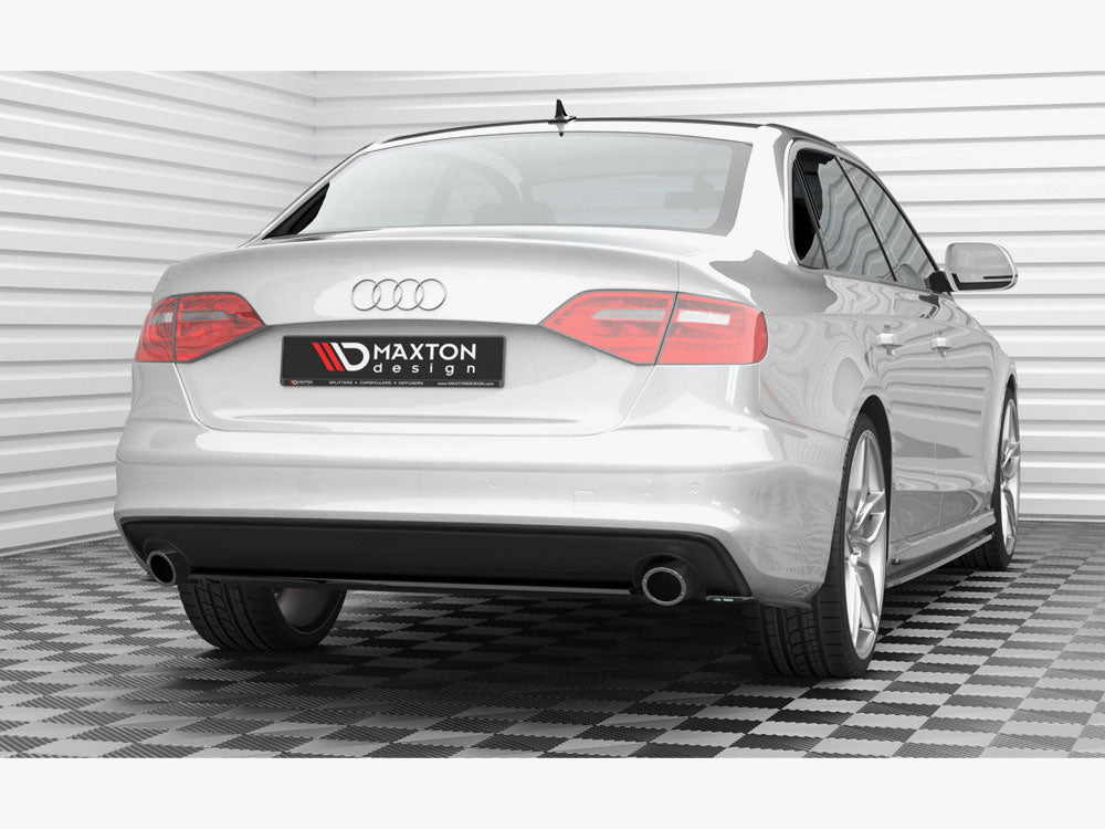 Central Rear Splitter Audi A4 S-Line B8 Facelift