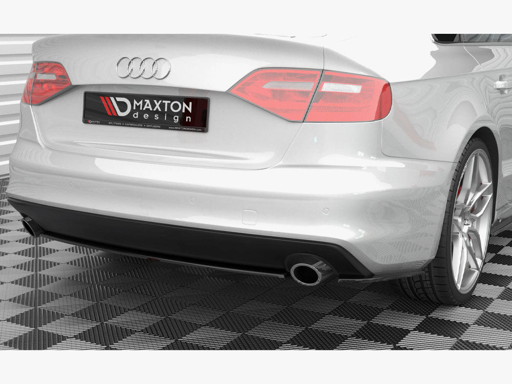 Central Rear Splitter Audi A4 S-Line B8 Facelift