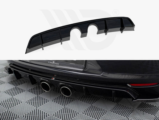 Rear Valance V.2 Volkswagen Scirocco Mk3 (R32 Exhaust)