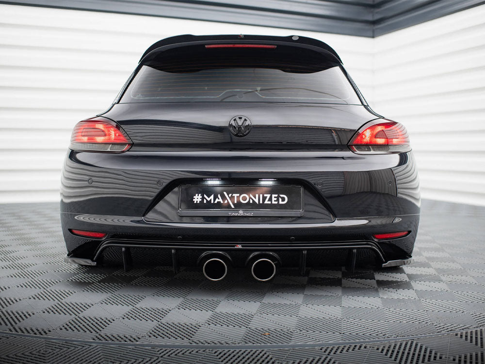 Rear Valance V.2 Volkswagen Scirocco Mk3 (R32 Exhaust)