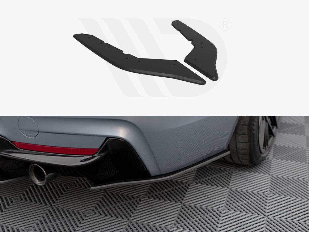 Street Pro Rear Side Splitters BMW 435i Coupe M-Pack F32