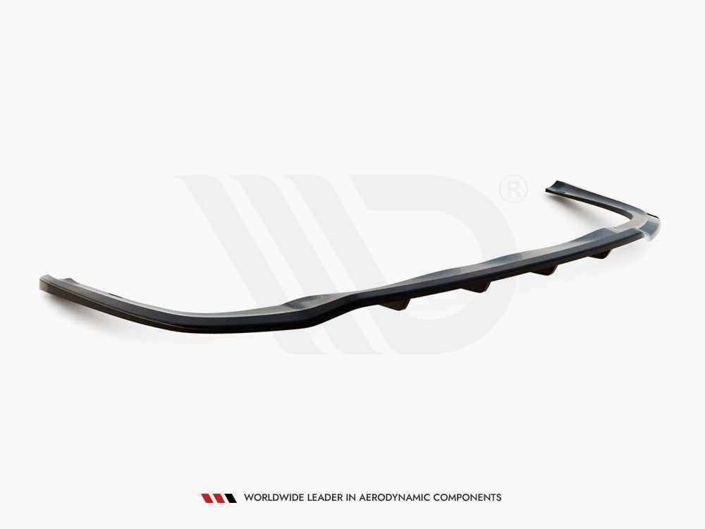 Central Rear Splitter (Vertical Bars) Audi A8 D4 Facelift