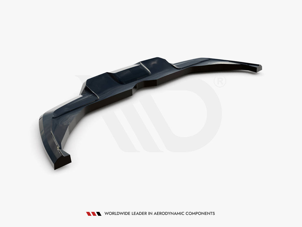 Central Rear Splitter (Vertical Bars) Peugeot 3008 GT-Line Mk2 Facelift