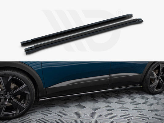 Side Skirts Diffusers Peugeot 3008 GT-Line Mk2 Facelift