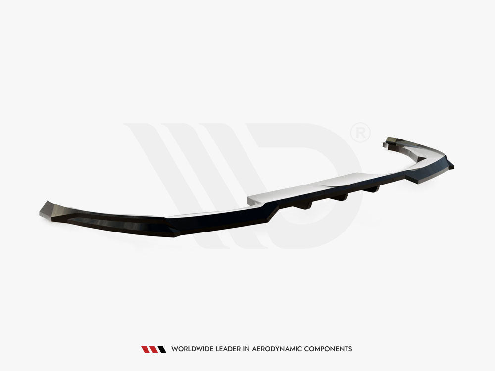 Central Rear Splitter (Vertical Bars) Peugeot 408 Mk1