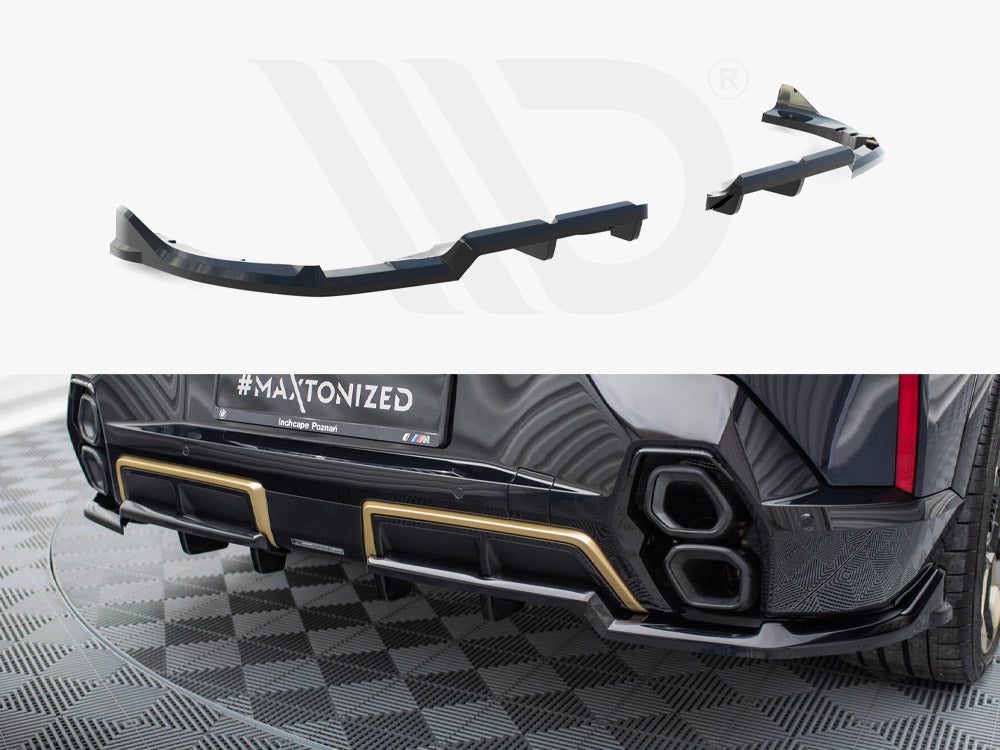 Central Rear Splitter (Vertical Bars) BMW XM G09