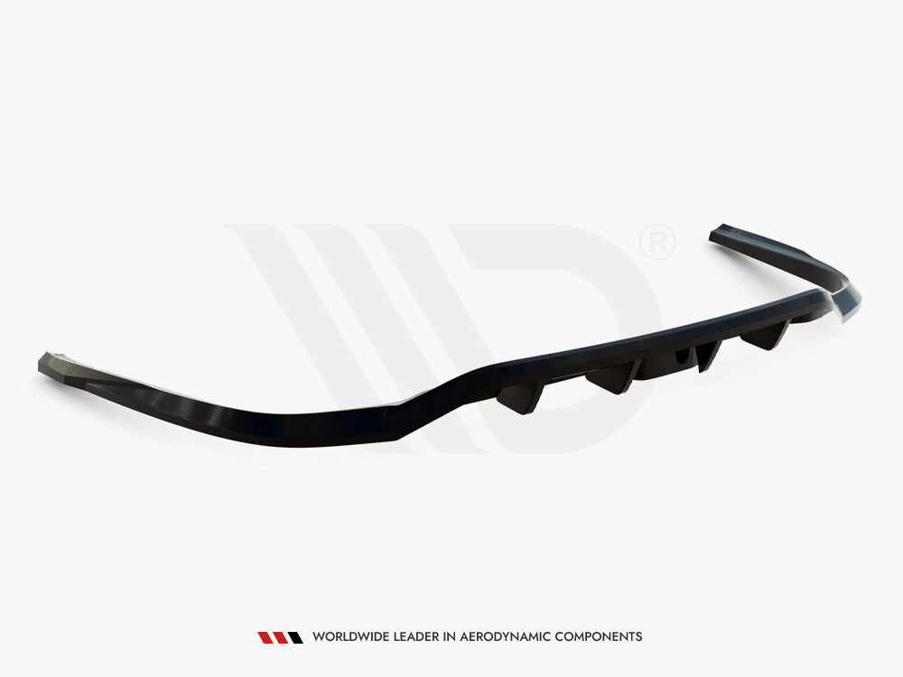 Central Rear Splitter (Vertical Bars) Audi A6 Allroad C8