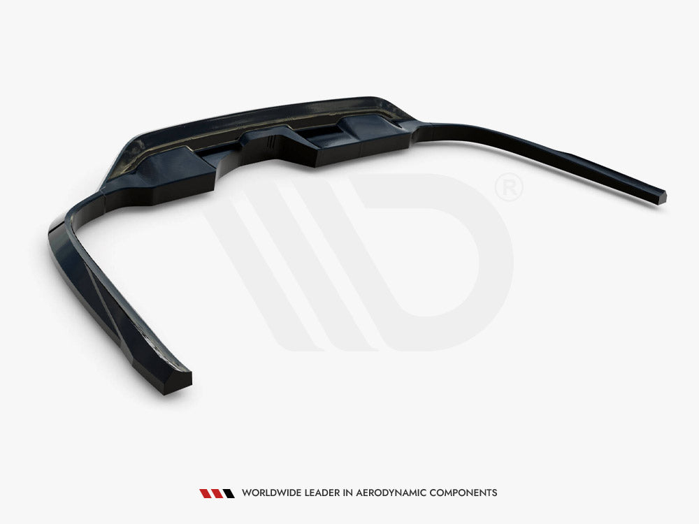 Central Rear Splitter (Vertical Bars) Audi A6 Allroad C8