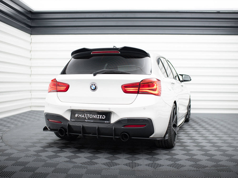 Street PRO Rear Side Splitters V.2 + Flaps BMW 1 F20 M140i