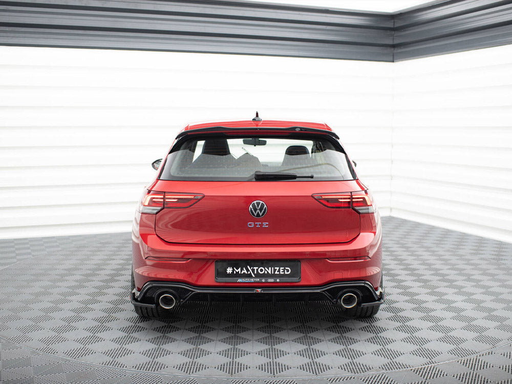 Rear Valance + Exhaust Ends Imitation Volkswagen Golf GTE Mk8