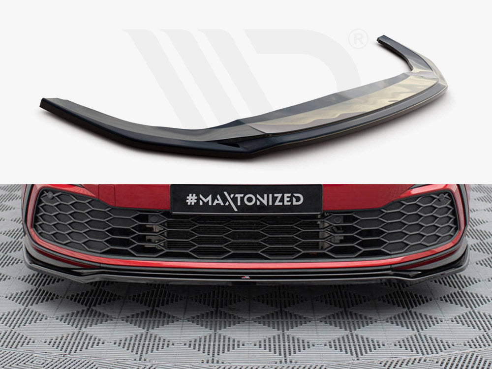 Front Splitter V.4 Volkswagen Golf GTI / GTE / R-Line Mk8