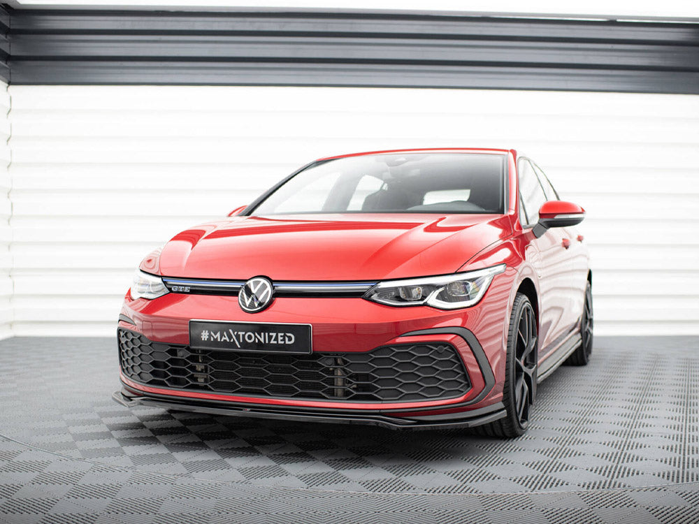 Front Splitter V.4 Volkswagen Golf GTI / GTE / R-Line Mk8