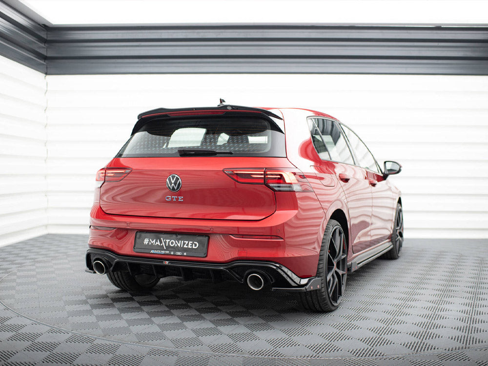 Rear Side Splitters V.2 + Flaps Volkswagen Golf GTI / GTE Mk8