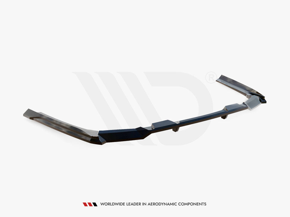 Central Rear Splitter (Vertical Bars) V.1 BMW 5 M-Pack G60