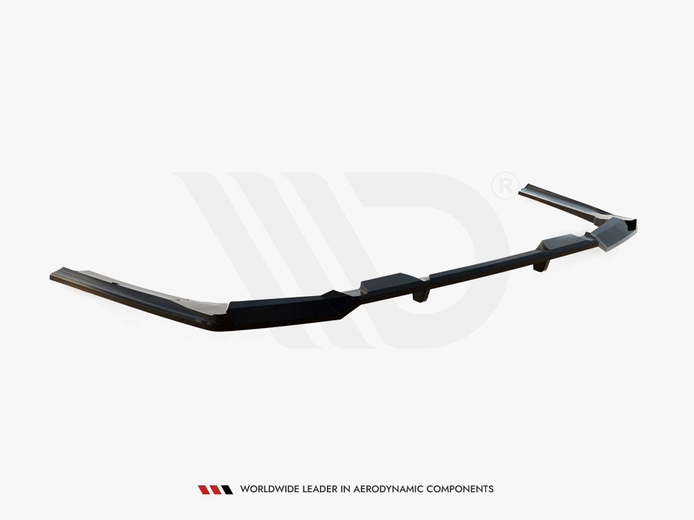 Central Rear Splitter (Vertical Bars) V.2 BMW 5 M-Pack G60