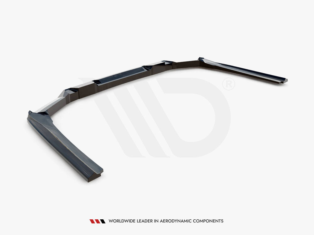 Central Rear Splitter (Vertical Bars) V.2 BMW 5 M-Pack G60