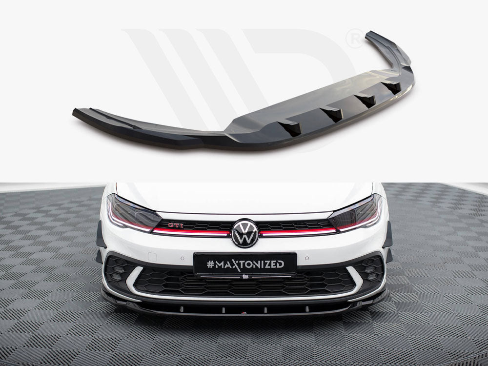 Front Splitter V.1 Volkswagen Polo GTI Mk6 Facelift